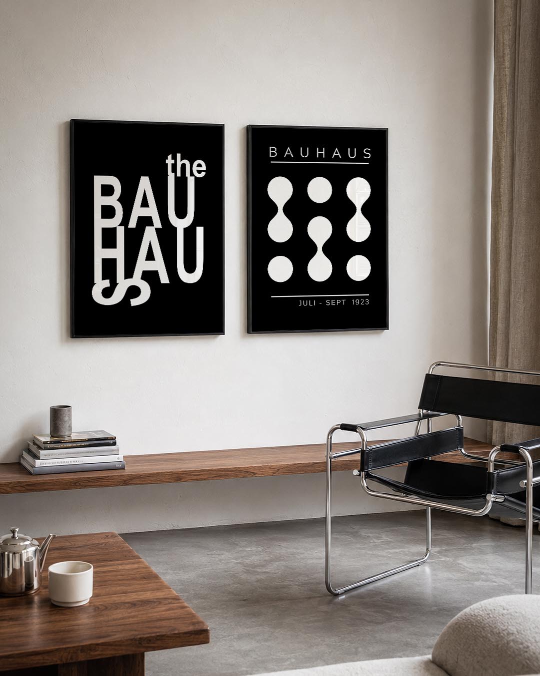 Typografisch spel Posterset