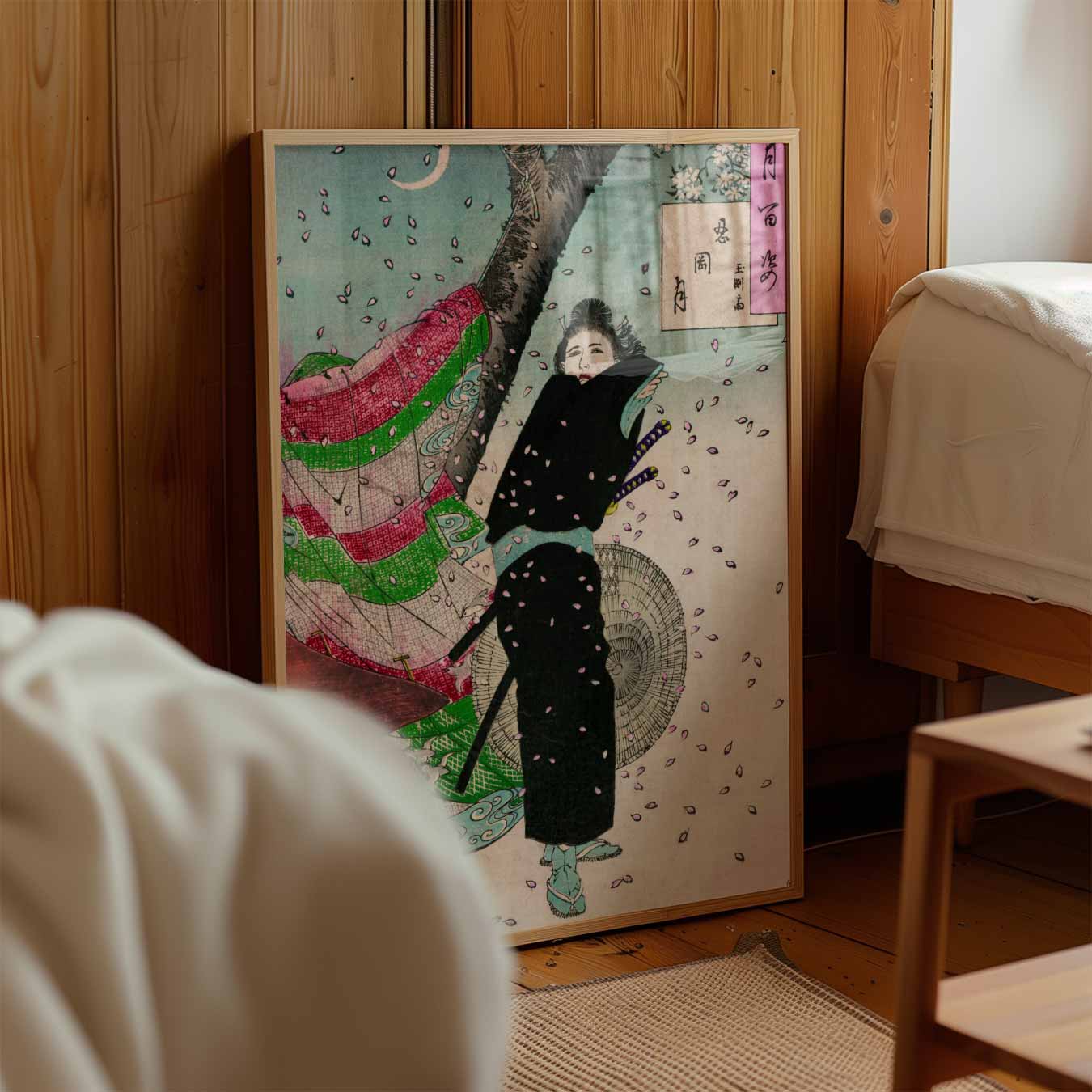 Japanse Romantiek in Bloesem Poster-WallArtistic