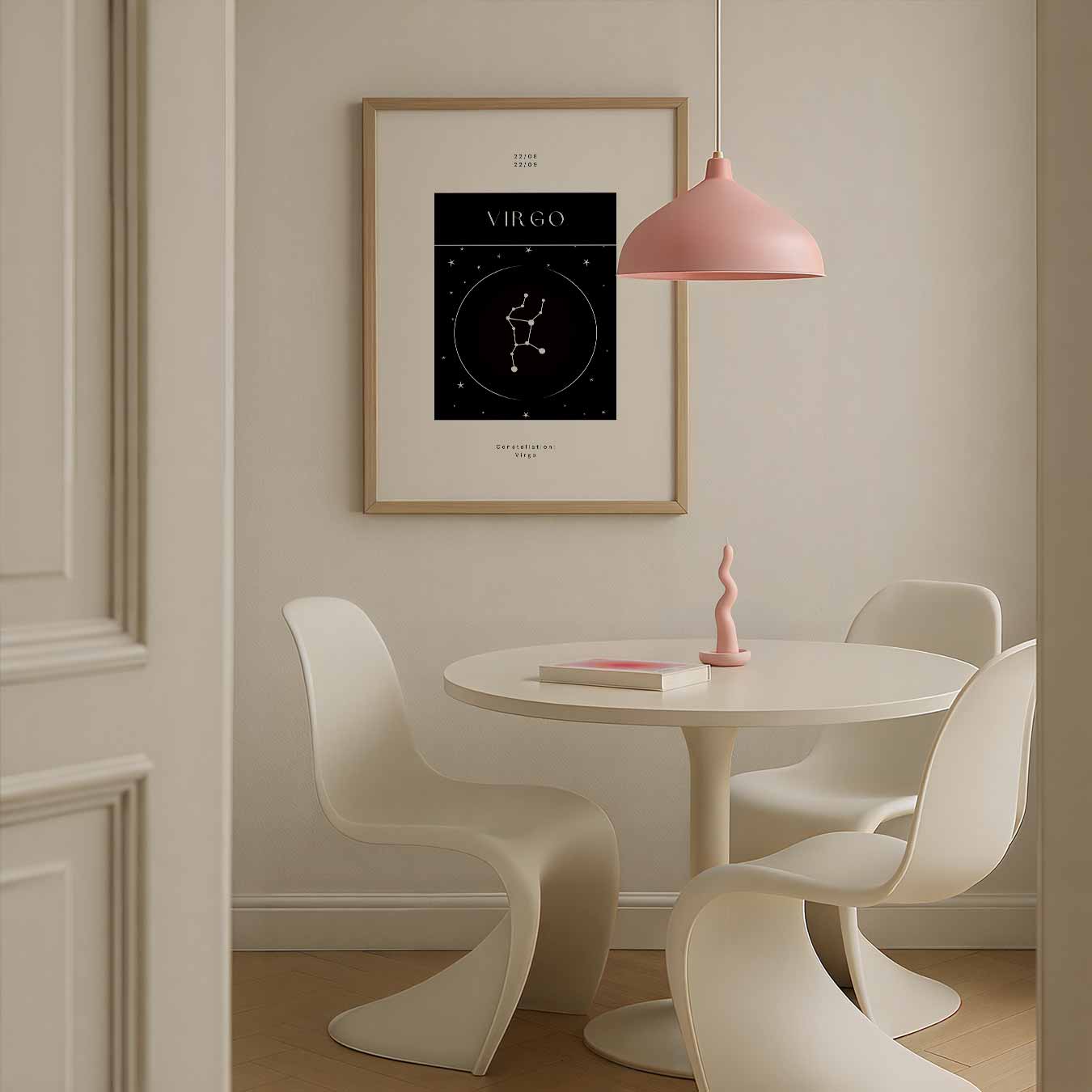 Virgo Sterrenbeeld Poster-WallArtistic