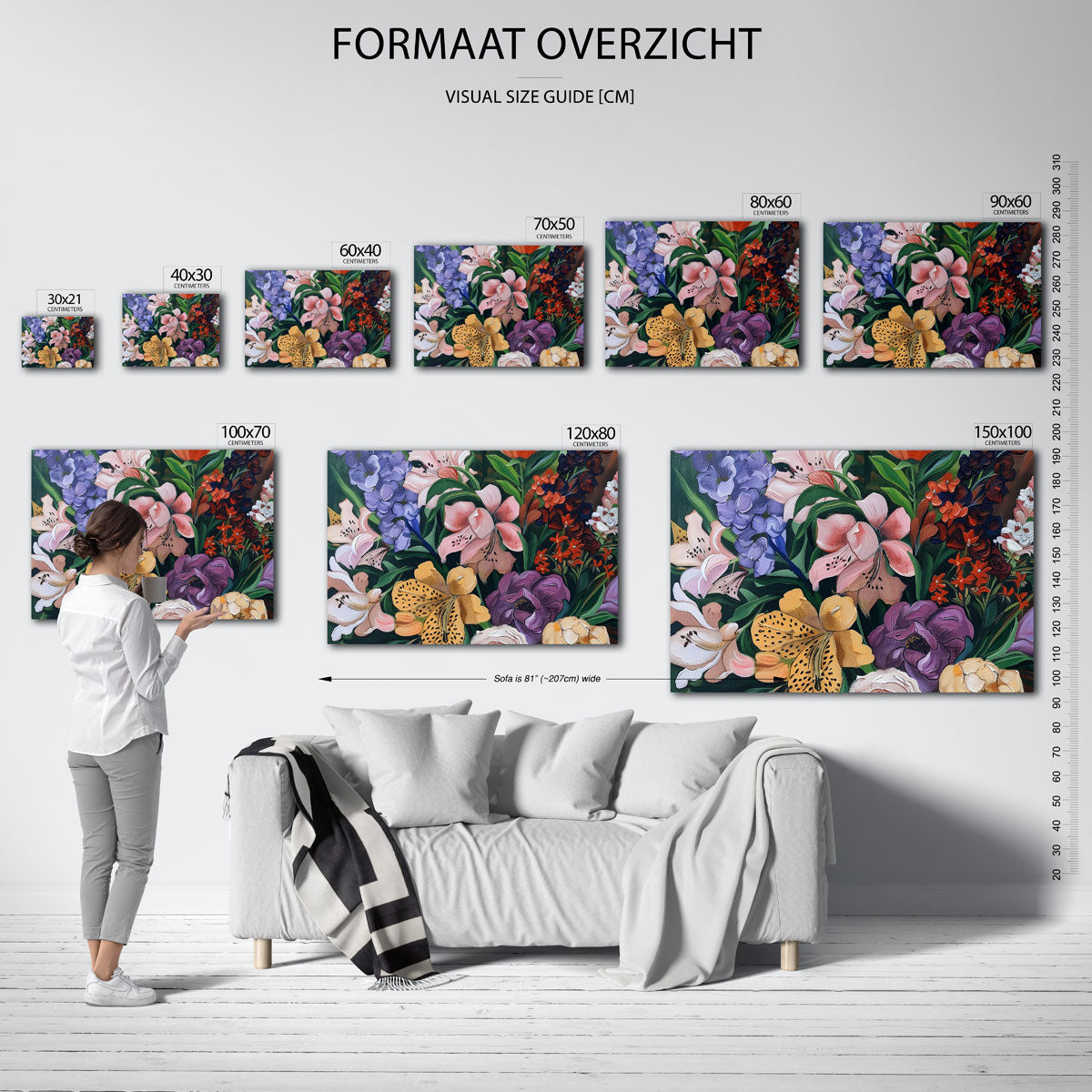 Bloemenpracht Poster