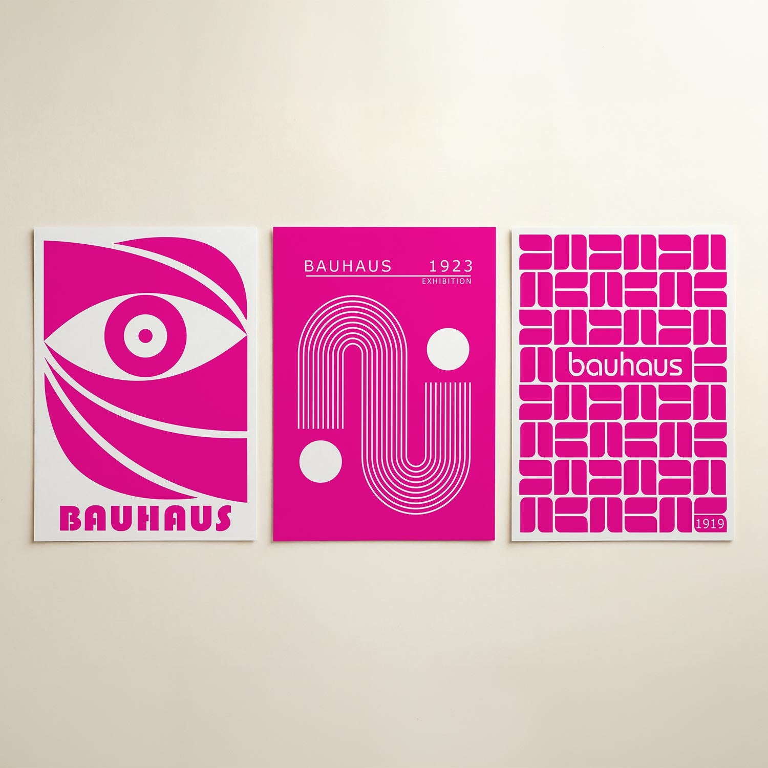 Oog en lijnen Posterset