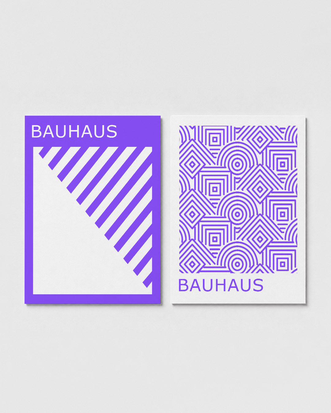 Diagonal lijnen Posterset