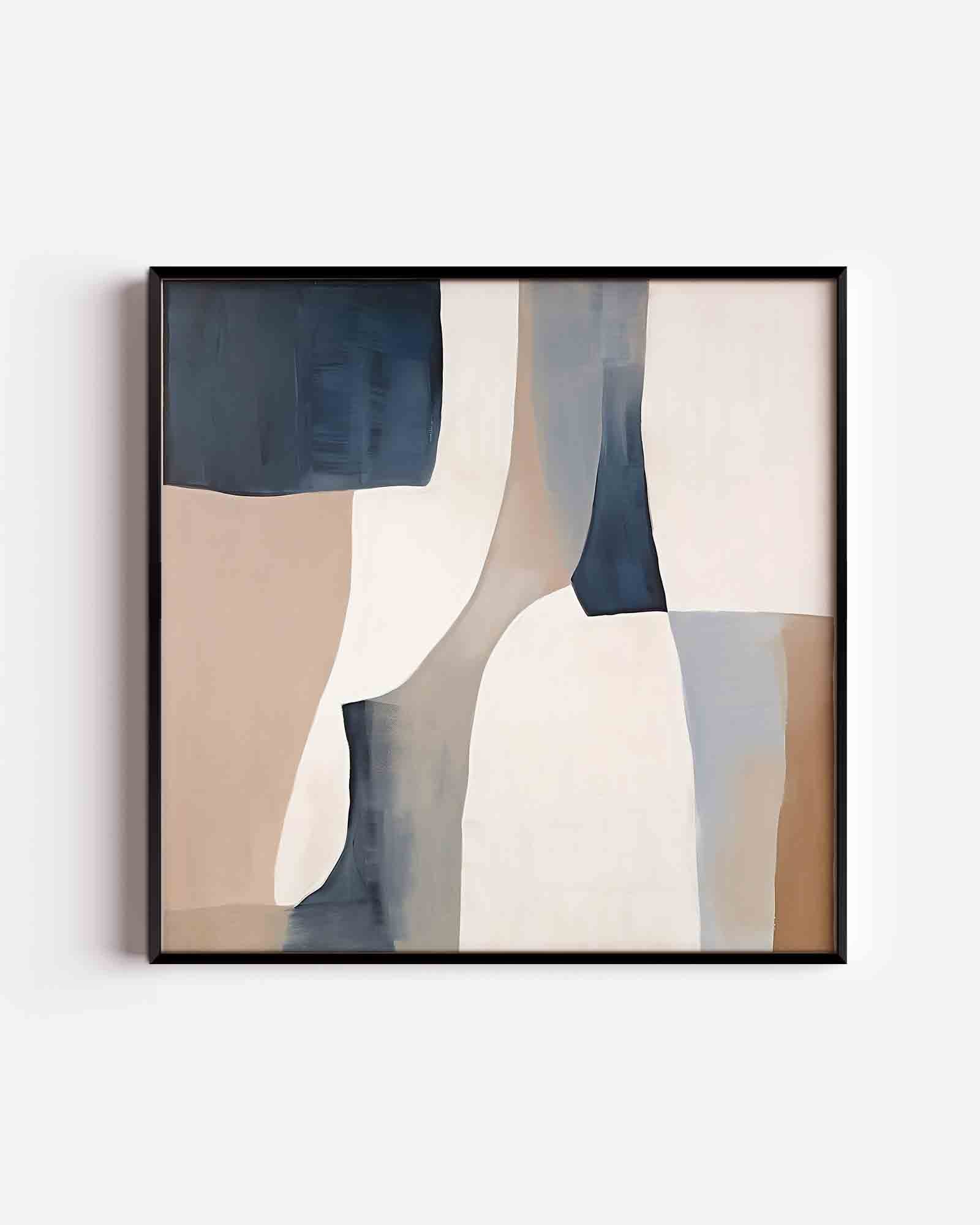Abstracte vormen Poster