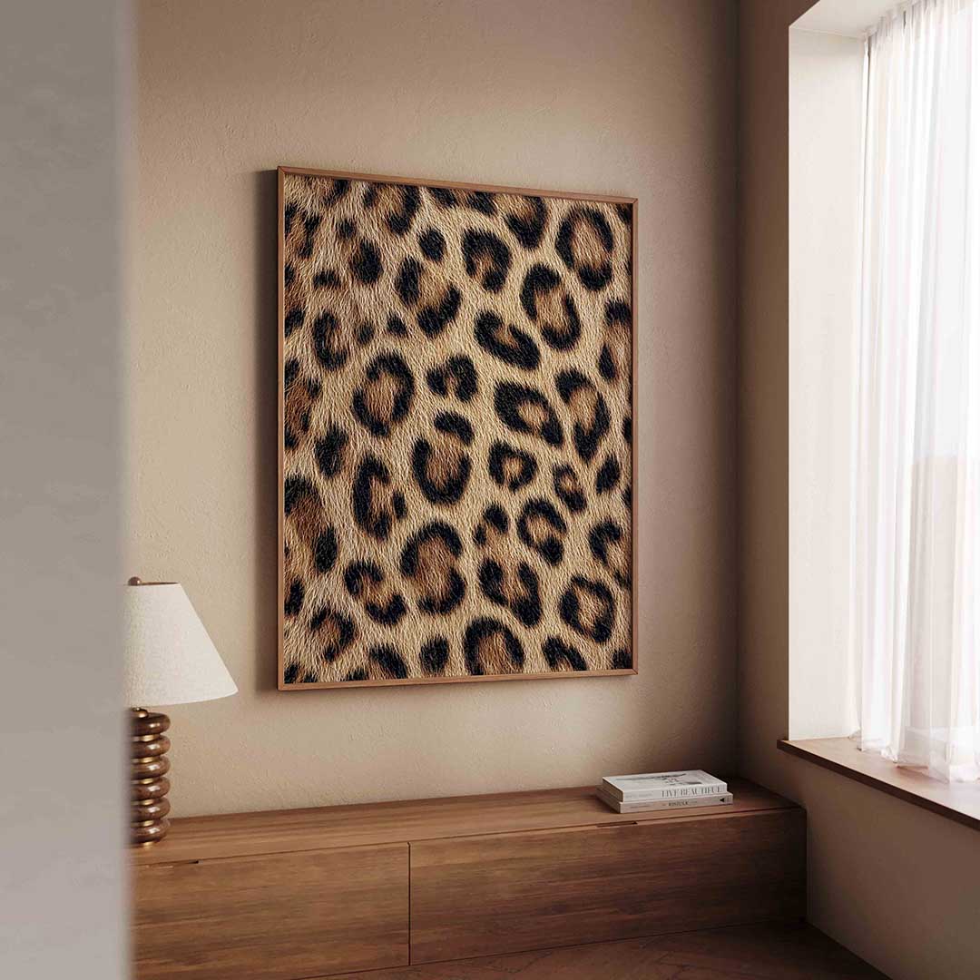 Luipaardpatroon Poster