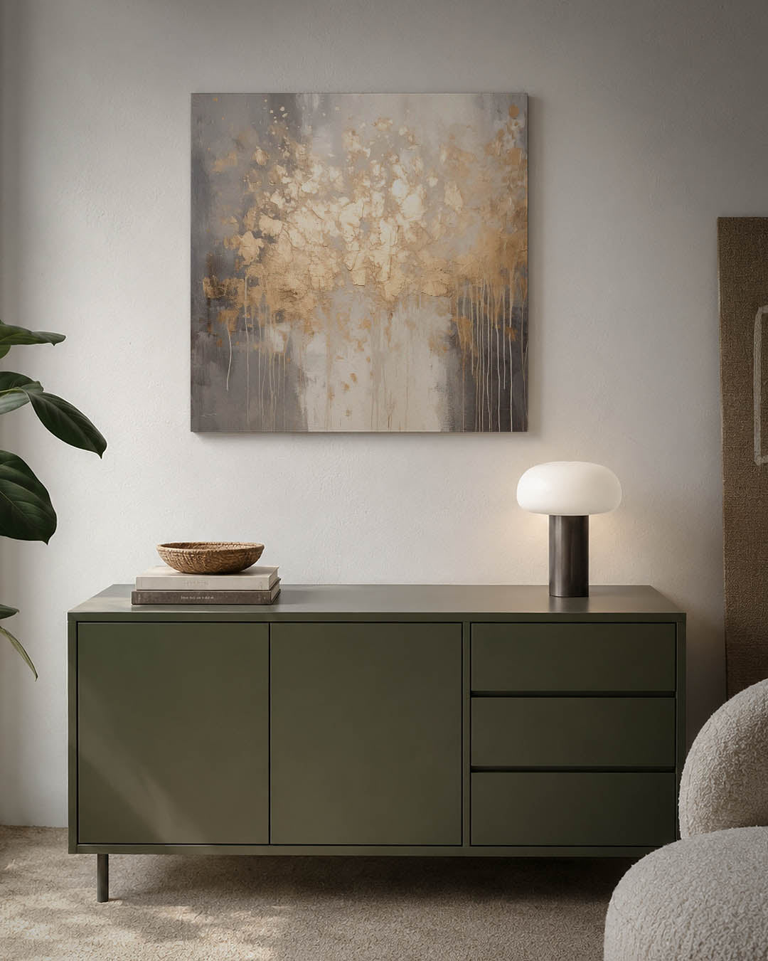 Gouden verval Kunstwerk