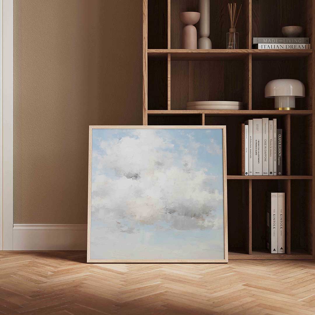 Wolkachtige lucht Poster