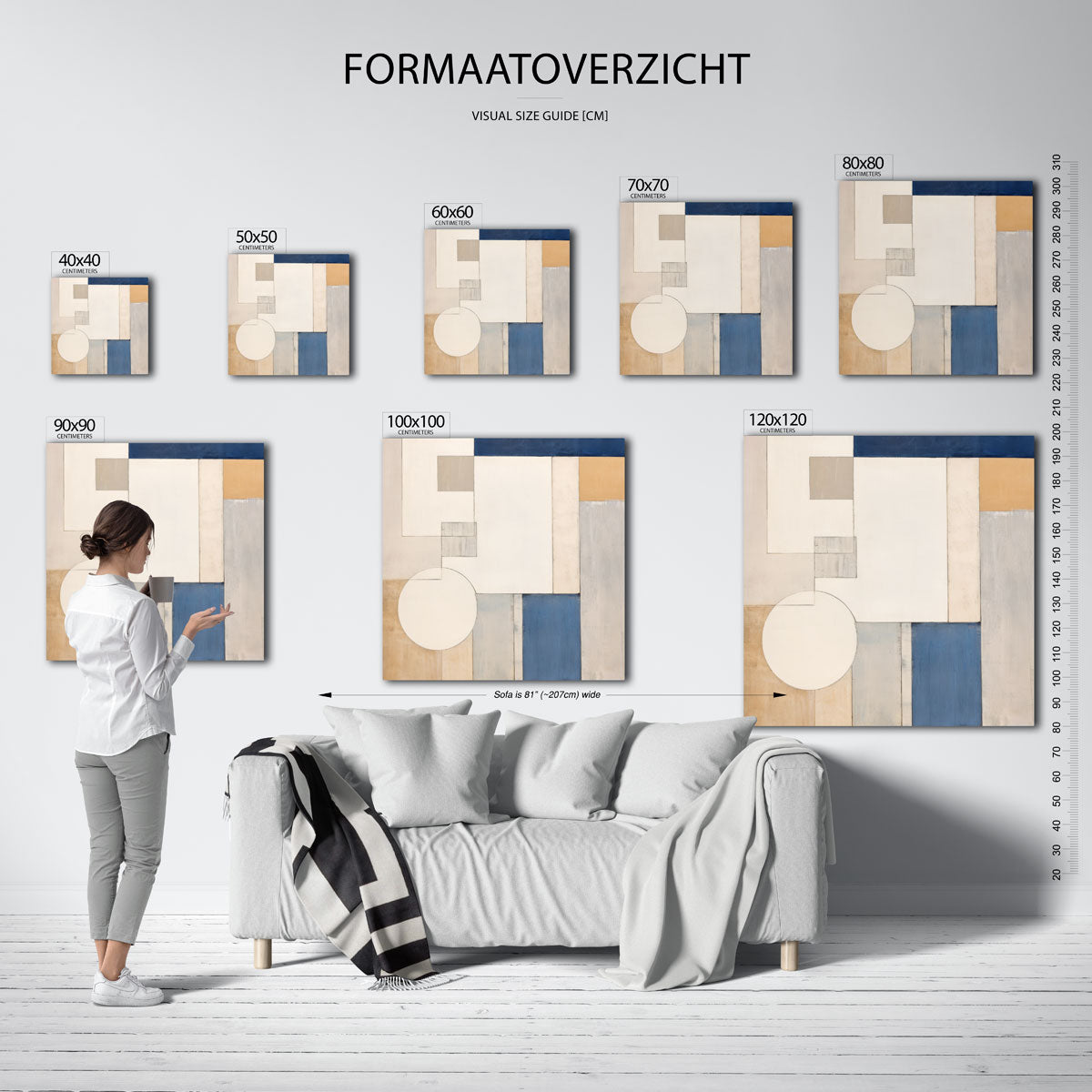 Geometrische vormen Poster