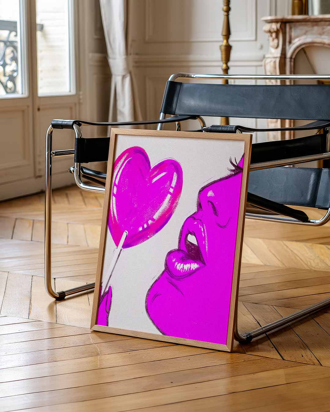 Liefdevolle Lolly Poster-WallArtistic
