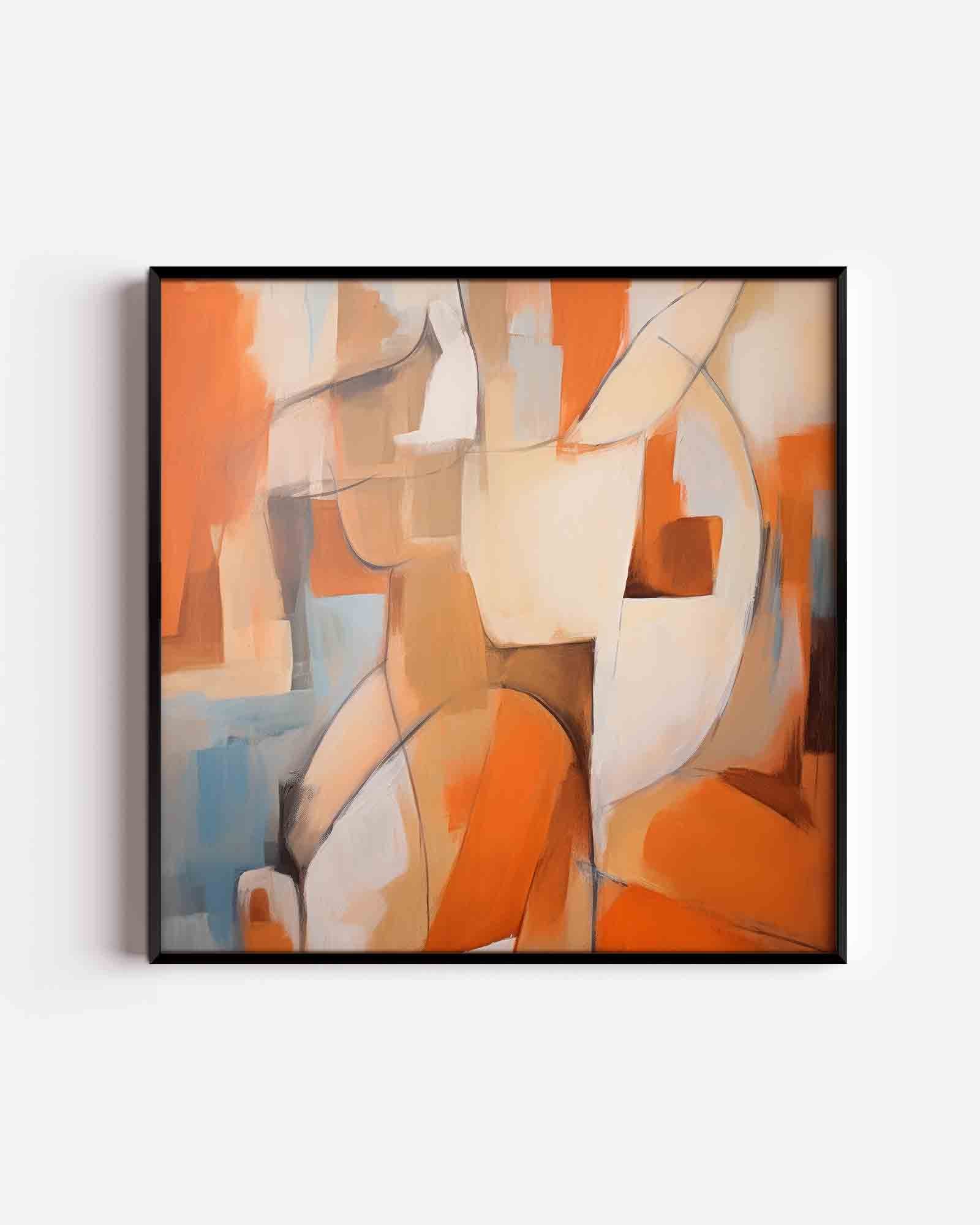 Abstracte vormen Poster