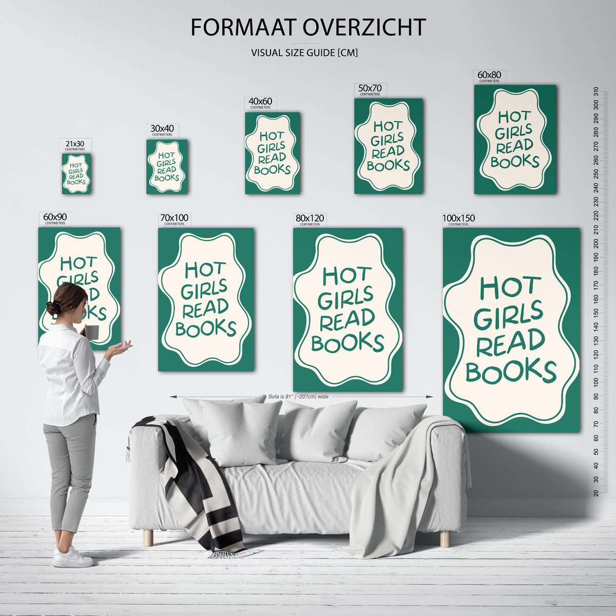 Hot girls read books Poster