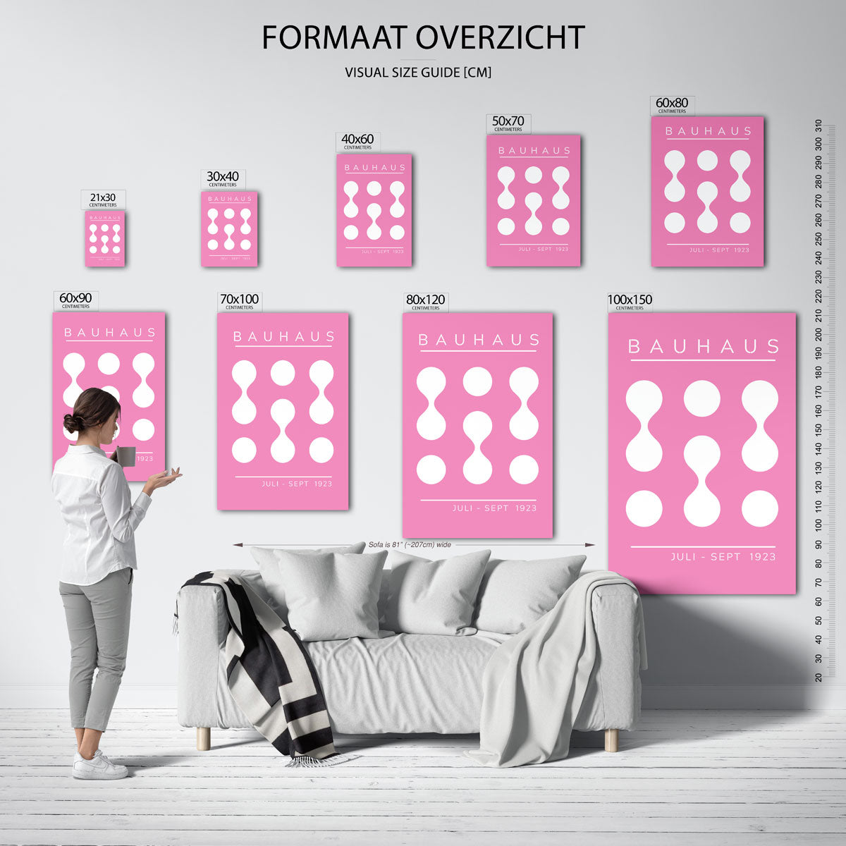 Vormen en vlakken Poster
