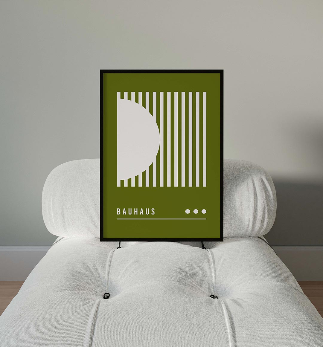 Lijnen en vormen Poster