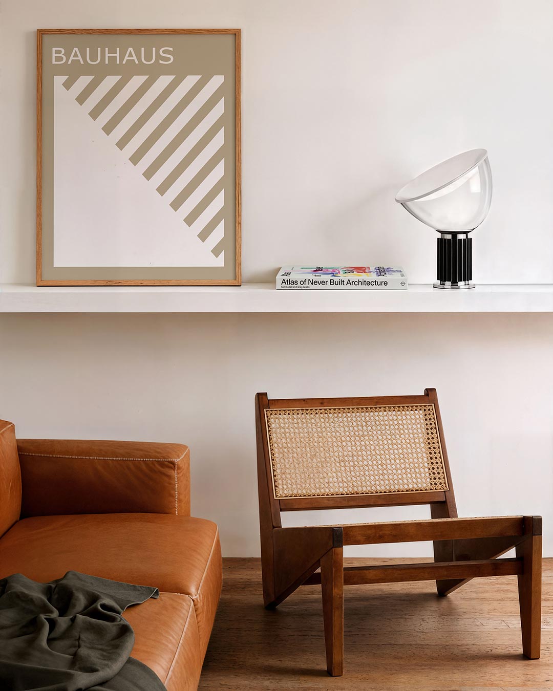 Diagonal lijnen Poster