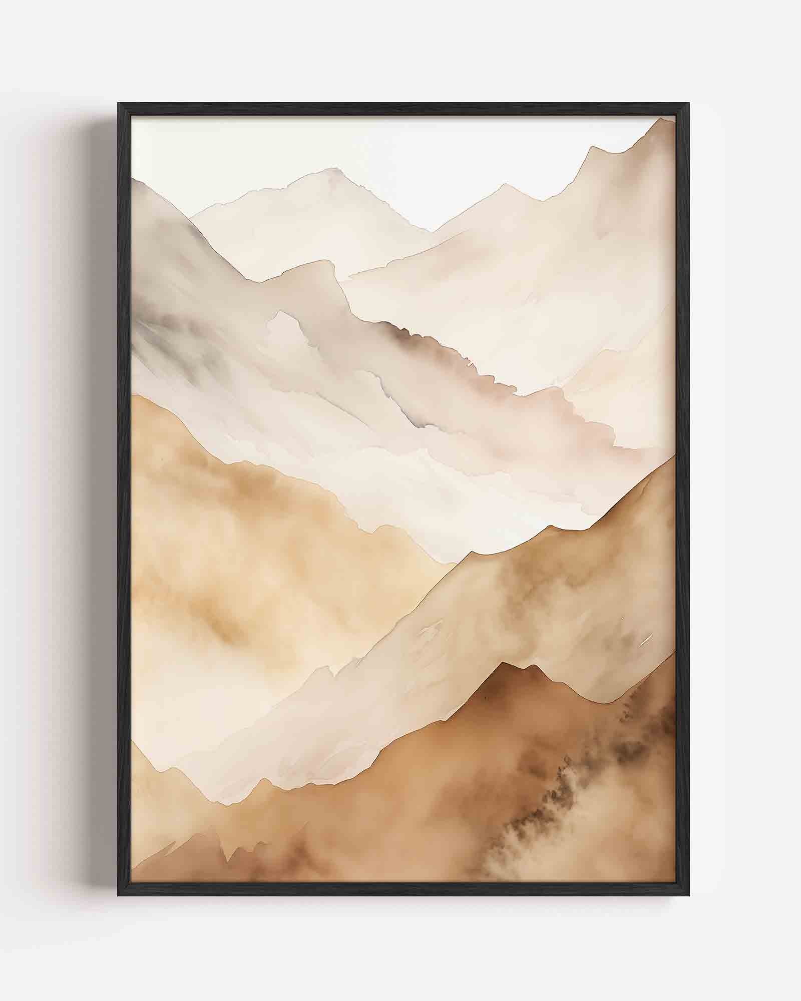 Berglandschap Poster