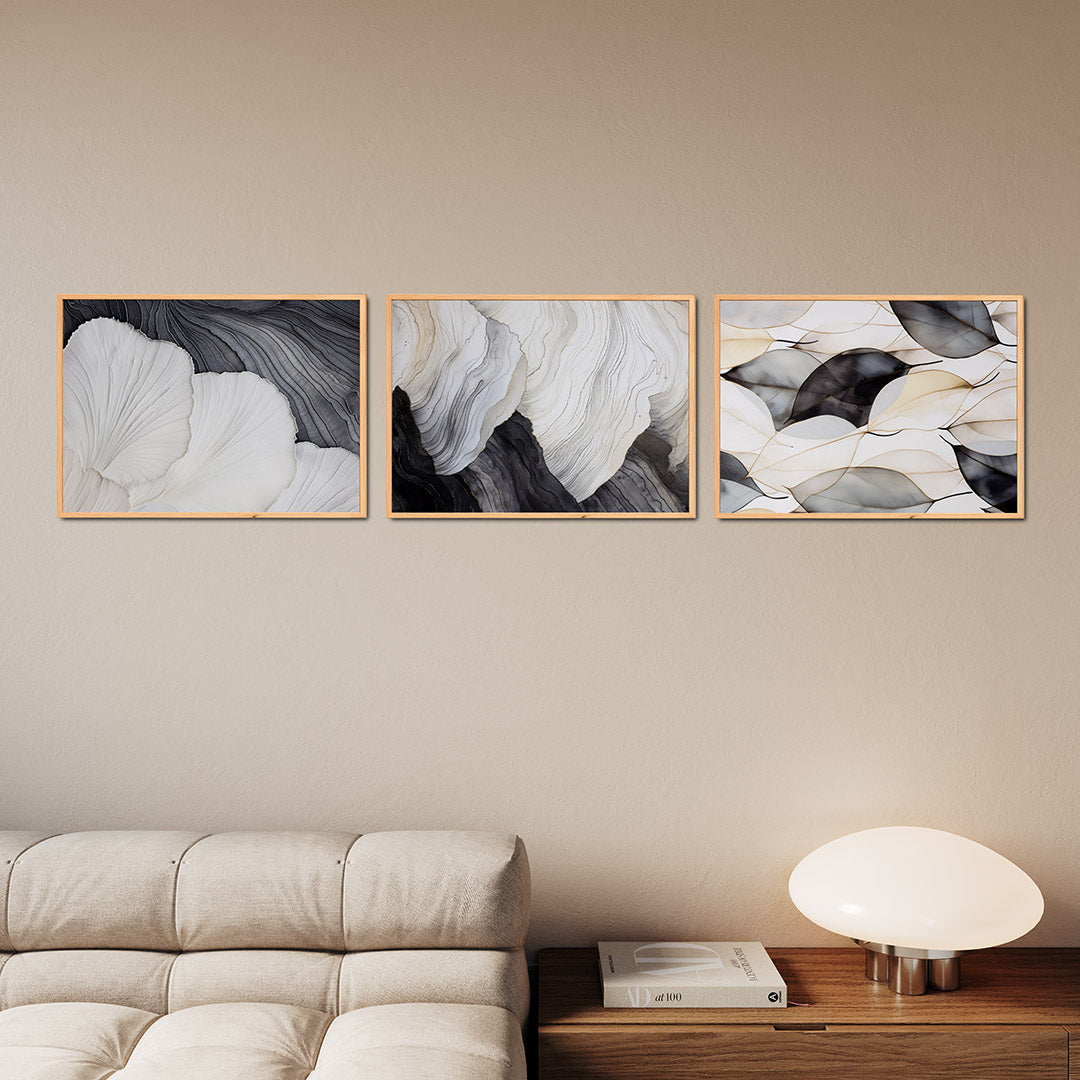 Golvende lijnen Posterset