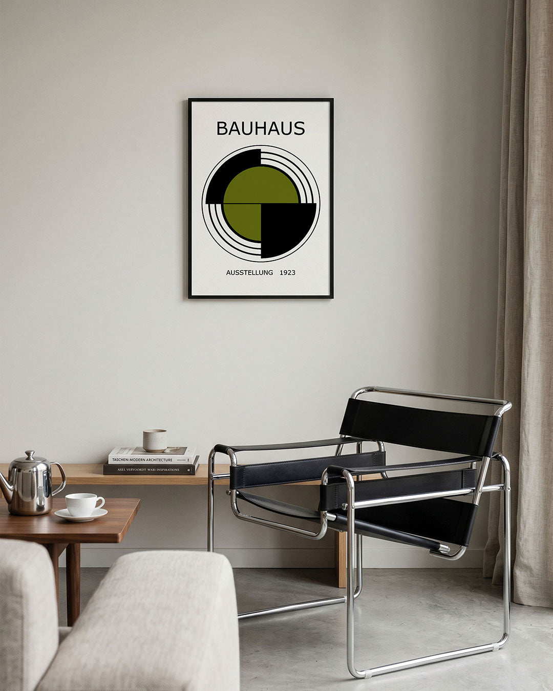 Cirkelvormen en lijnen Poster