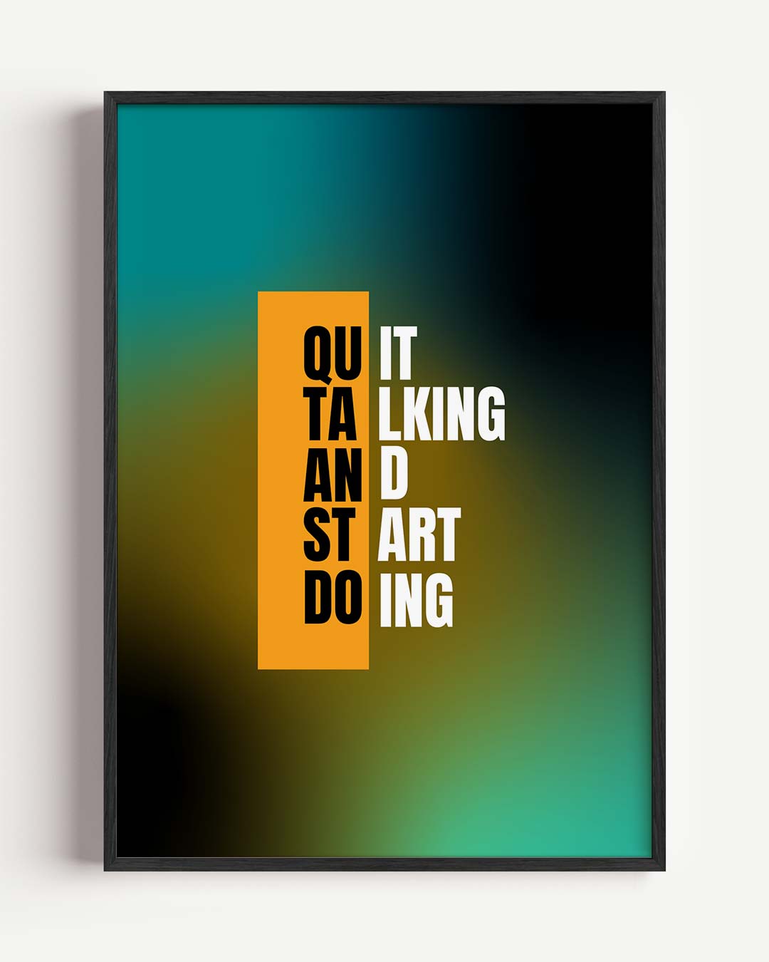 Inspirerende Actieposter-WallArtistic