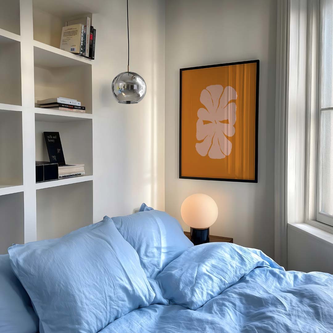Bloem Abstractie Poster-WallArtistic