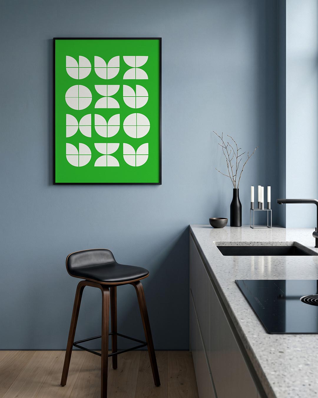 Vormen en vlakken Poster