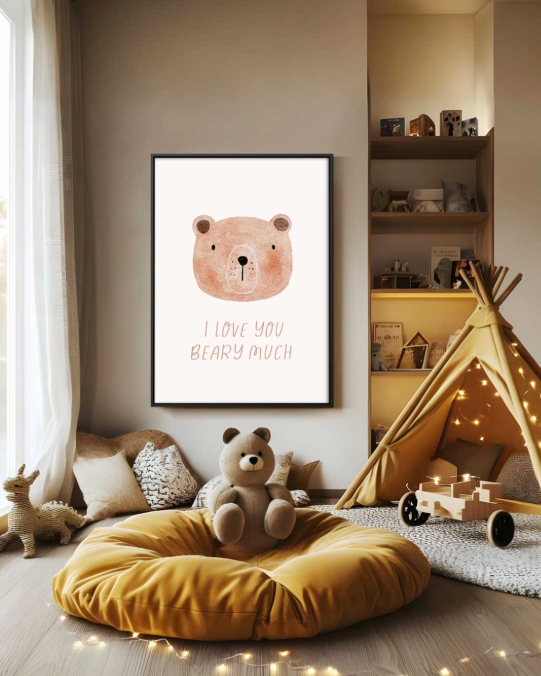 Lieve Beertje Liefde Kunstwerk-canvas-dibond-plexiglas-wanddecoratie-WallArtistic