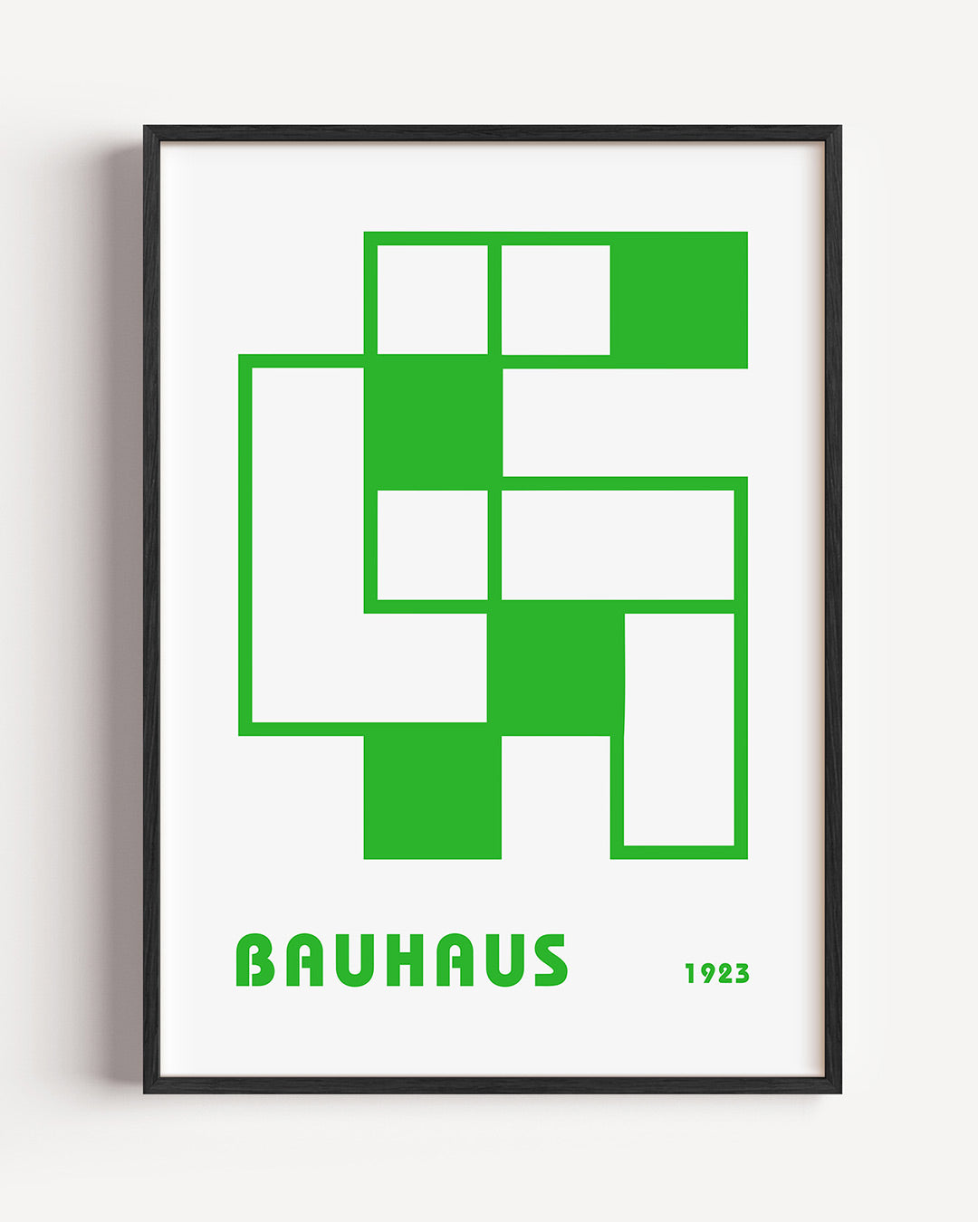 Groene vlakstructuur Poster