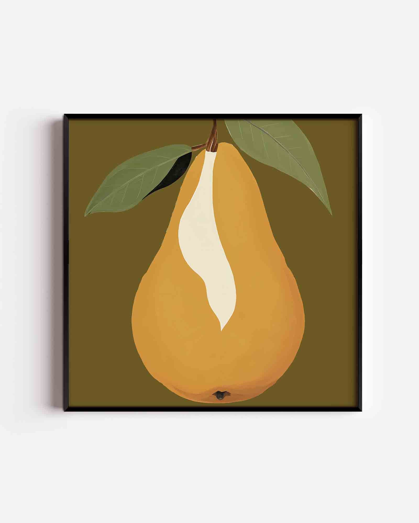 Grote peer Poster