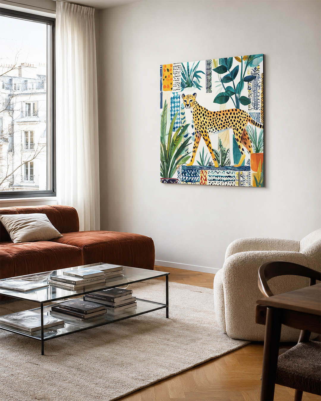 Dierlijke patronen Kunstwerk