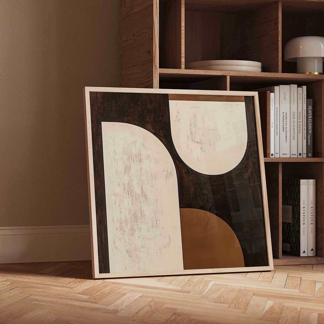 Abstracte vormen Poster