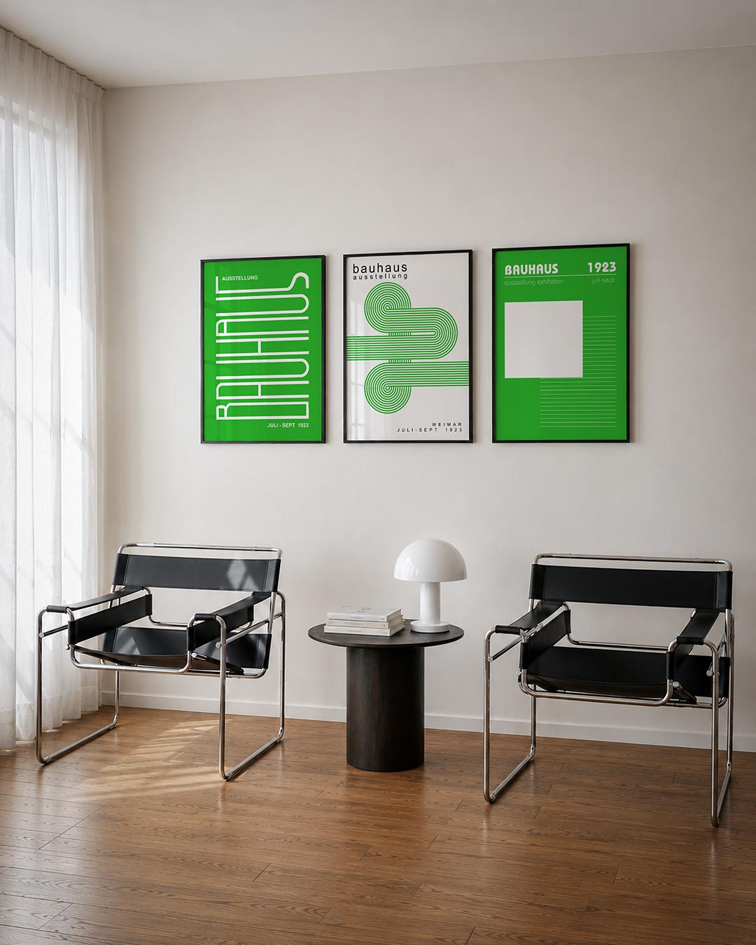 Lijnenspel en kleur Posterset