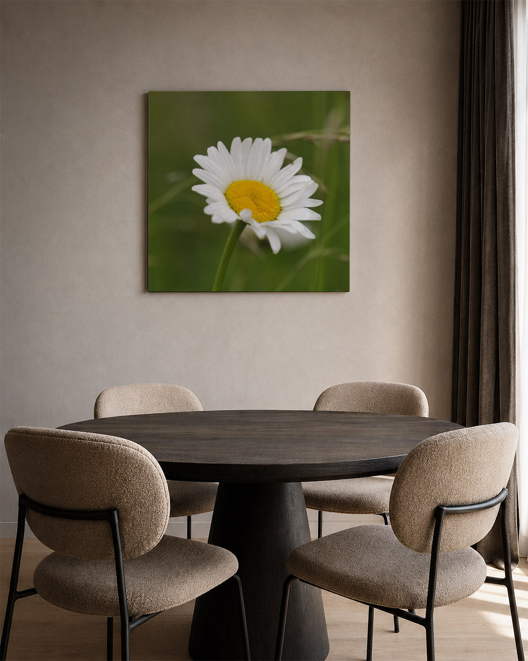 Bloem close up Kunstwerk