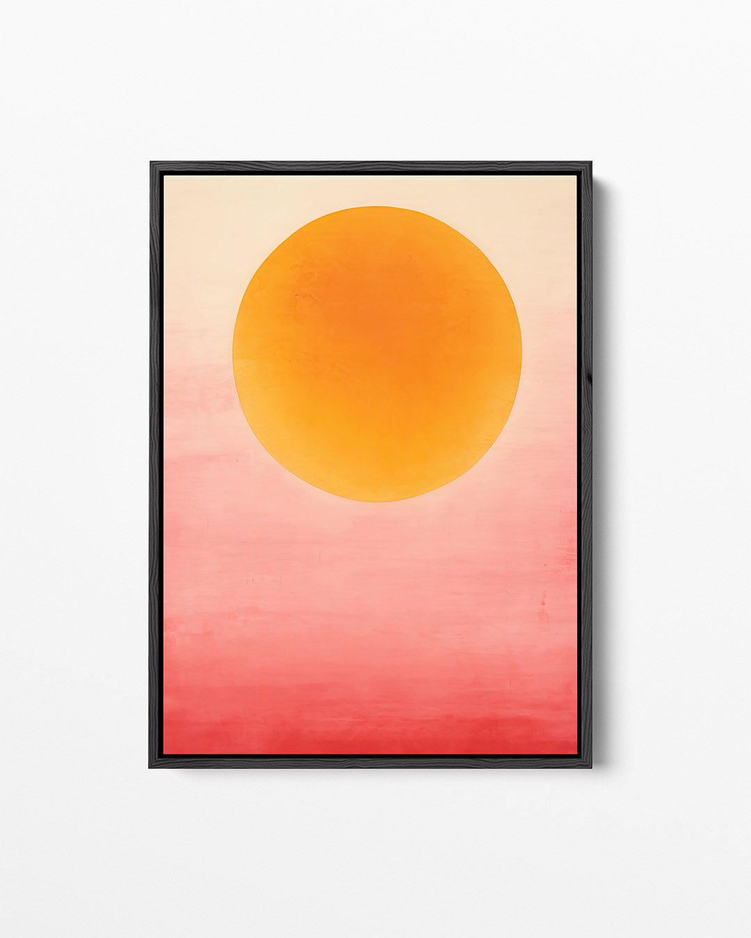 Kleurrijke cirkelcompositie Kunstwerk