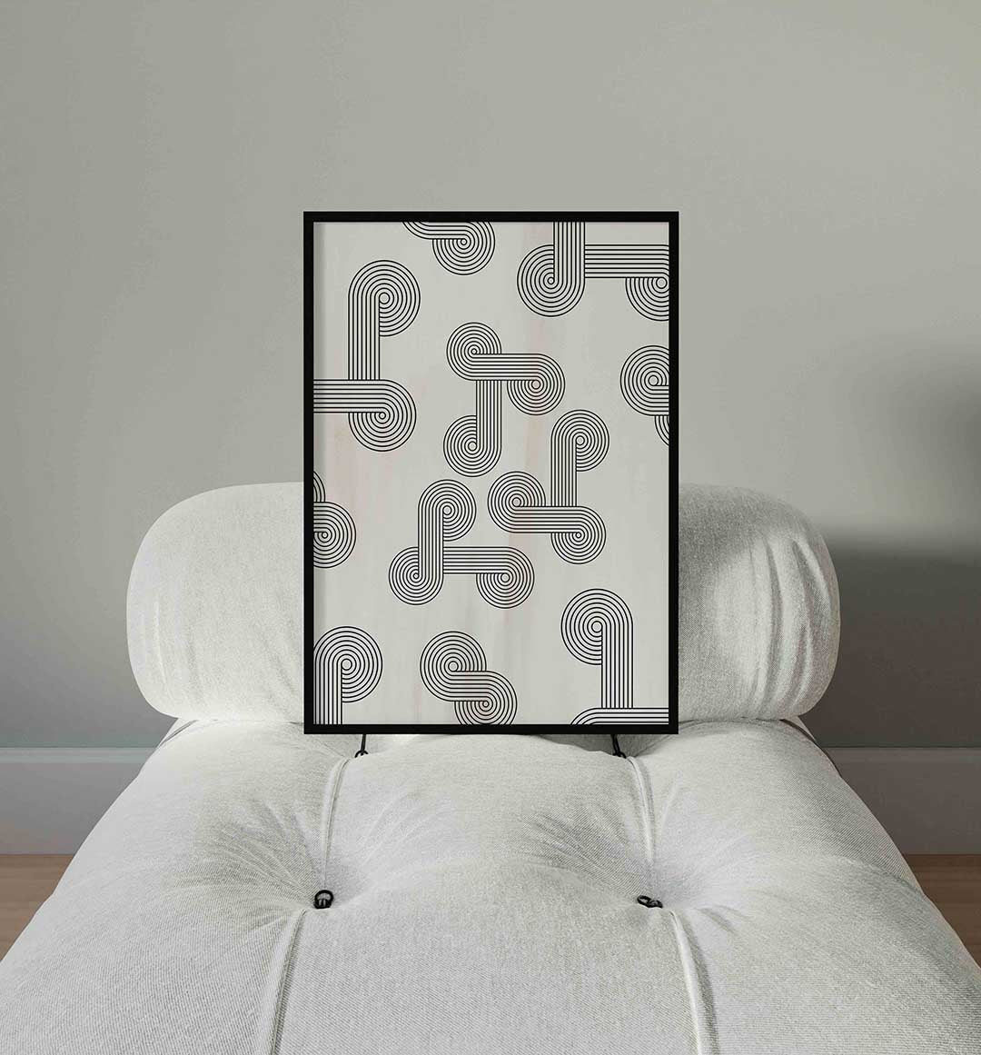 Grafische patronen Poster