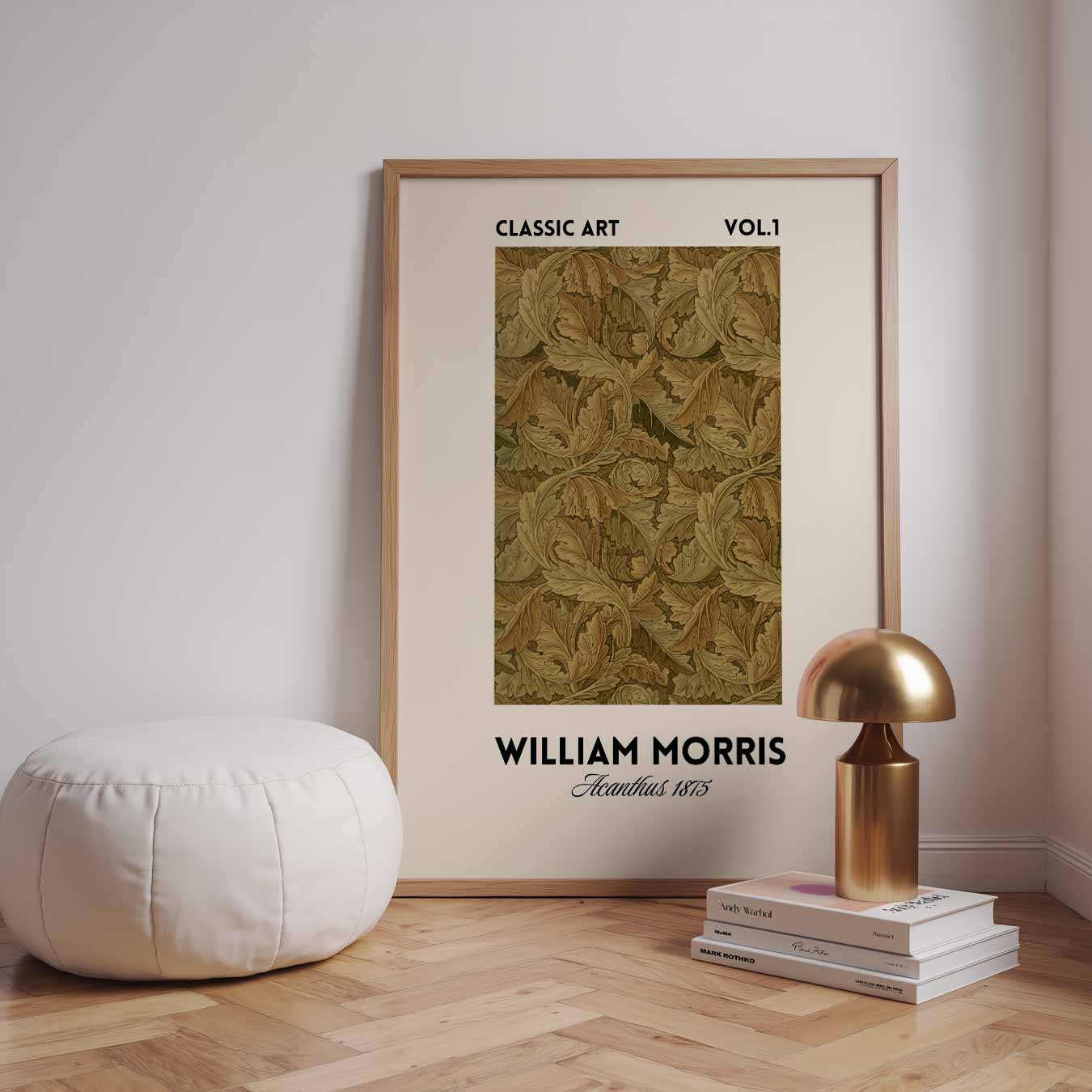William Morris Vine Design 1873 Poster-WallArtistic