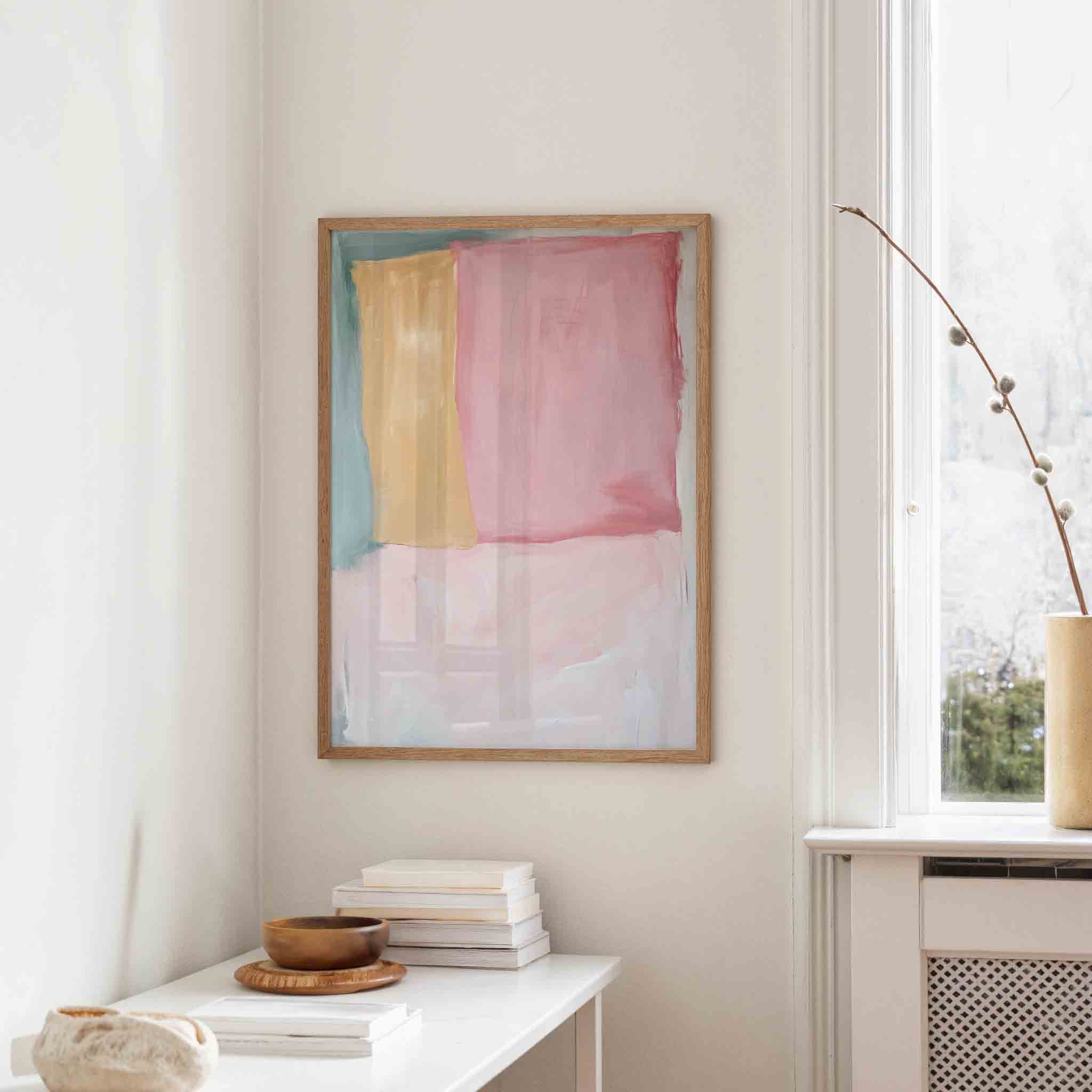 Abstracte vormen Poster