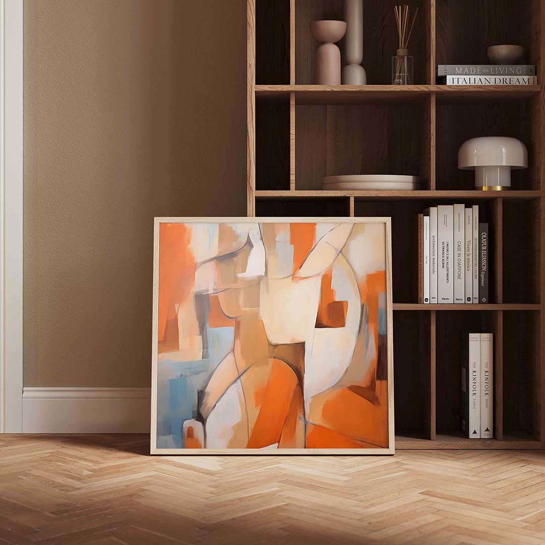 Abstracte vormen Poster