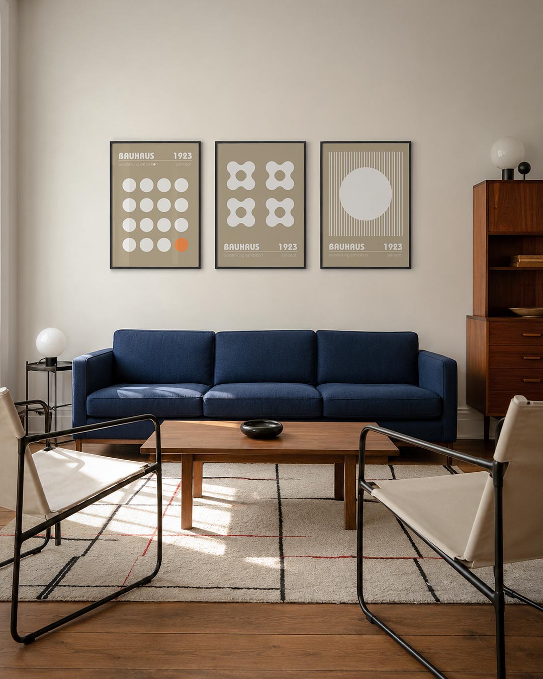 Cirkelpatroon en kleur Posterset