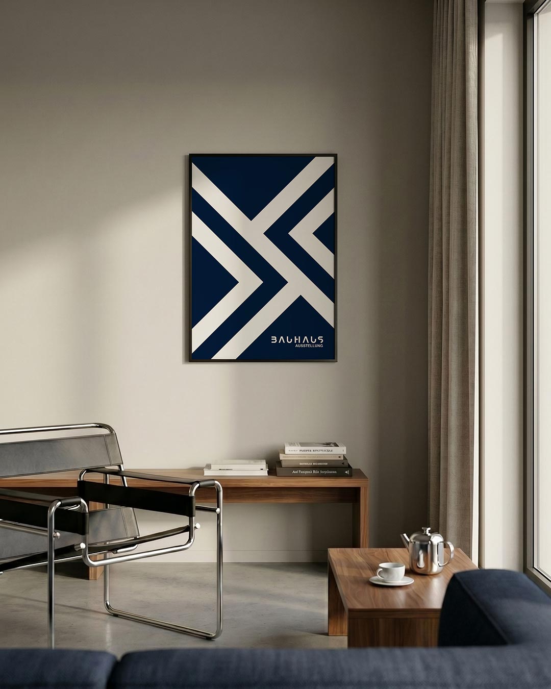 Lijnen en vlaken Poster