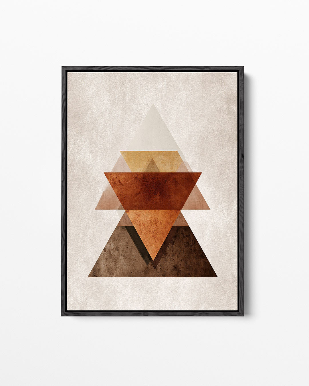 Geometrische driehoeken Kunstwerk