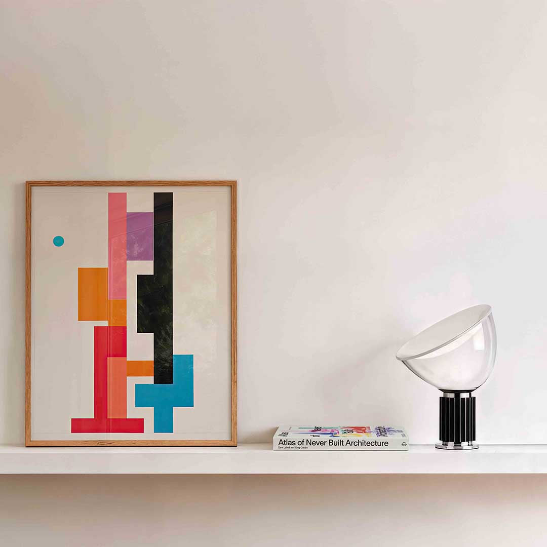 Abstracte vormen Poster
