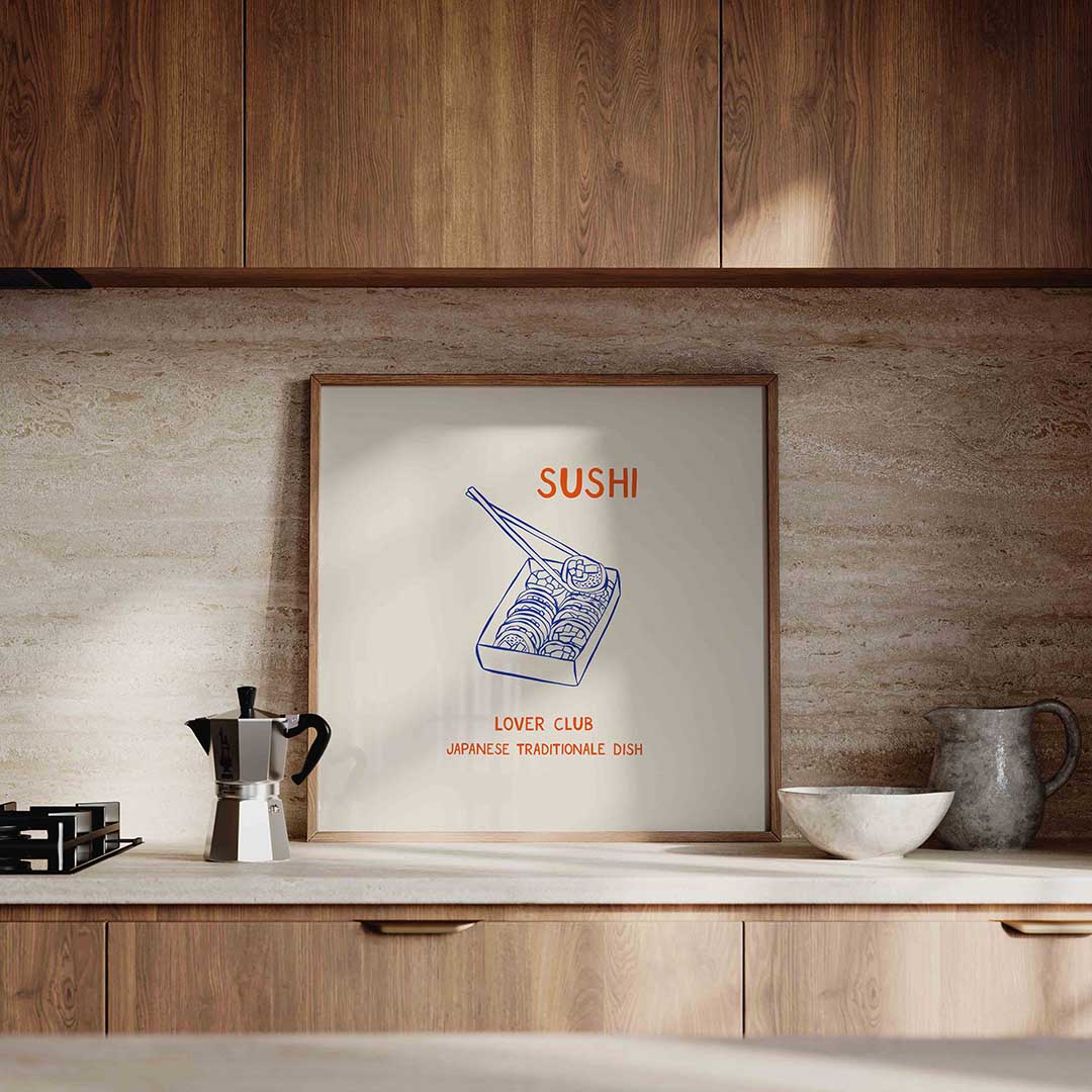 Sushi lover club Poster