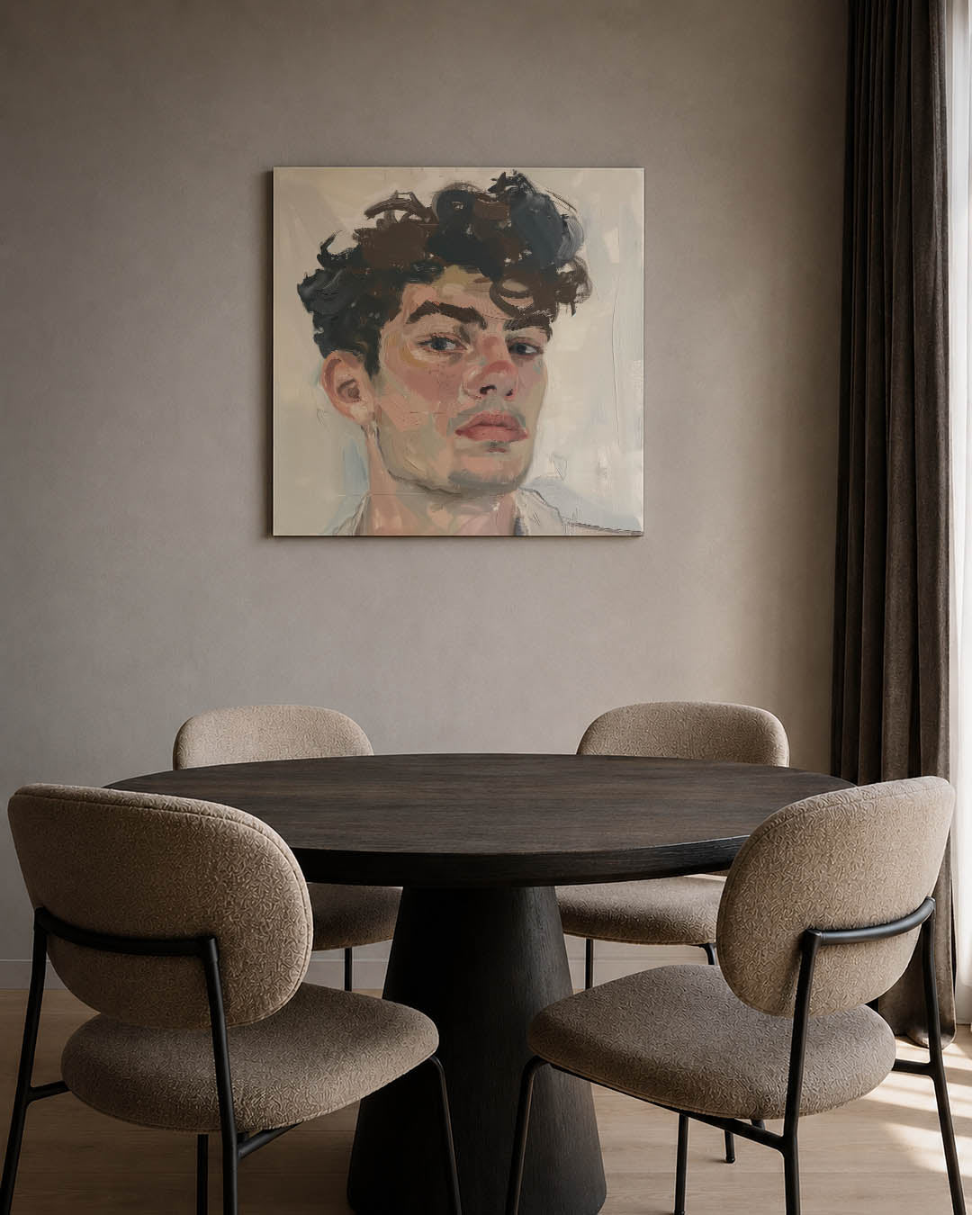 Portretstudie Kunstwerk