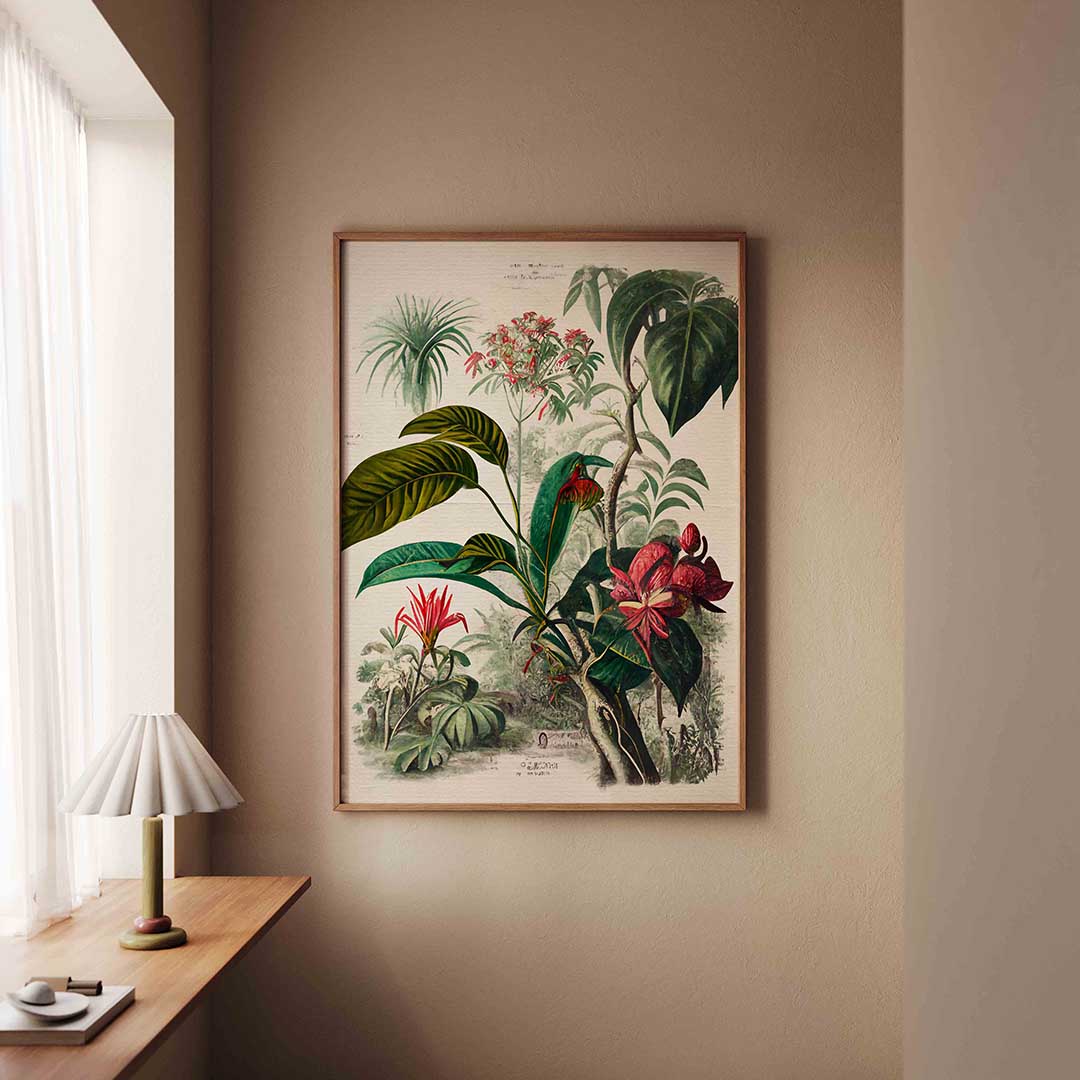Botanische bloemen Poster