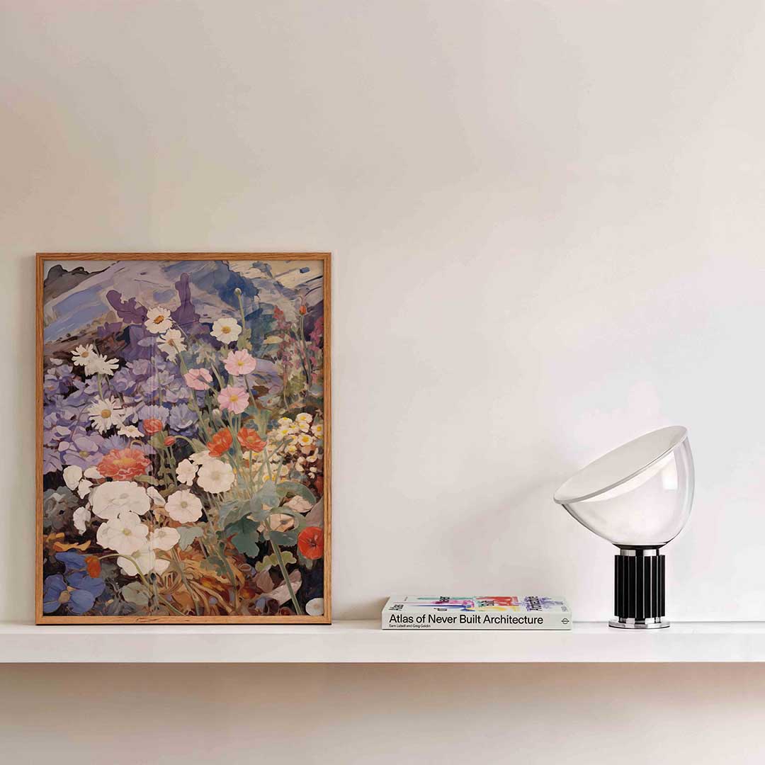 Bloemen in volle bloei Poster