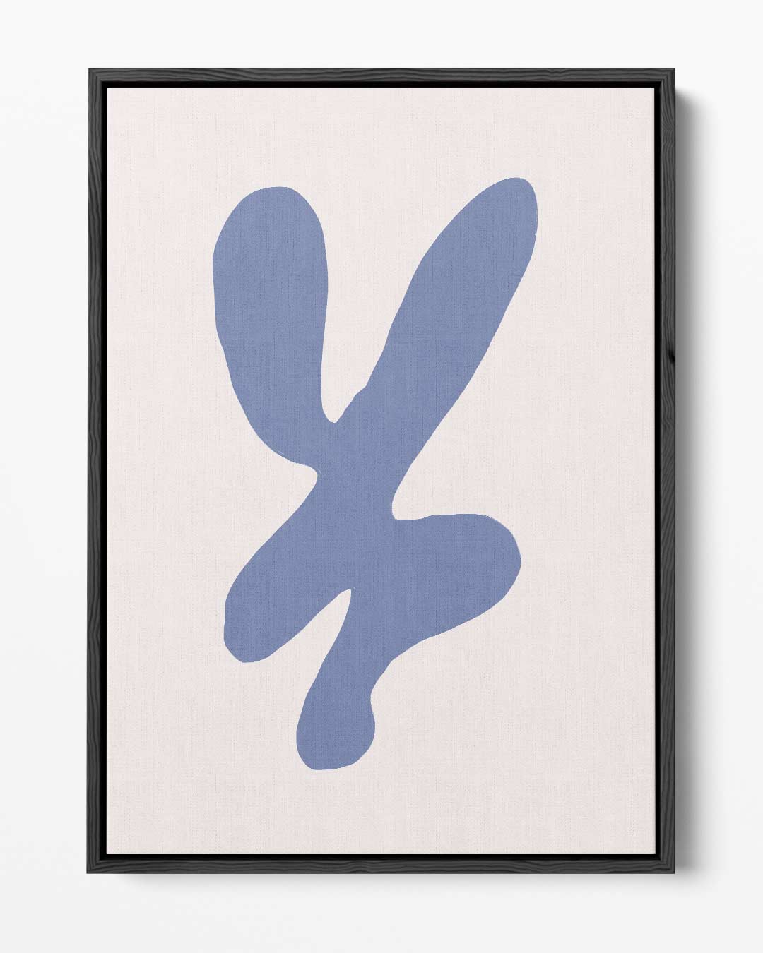 Abstracte Blauwe Stijl Kunstwerk-canvas-dibond-plexiglas-wanddecoratie-WallArtistic