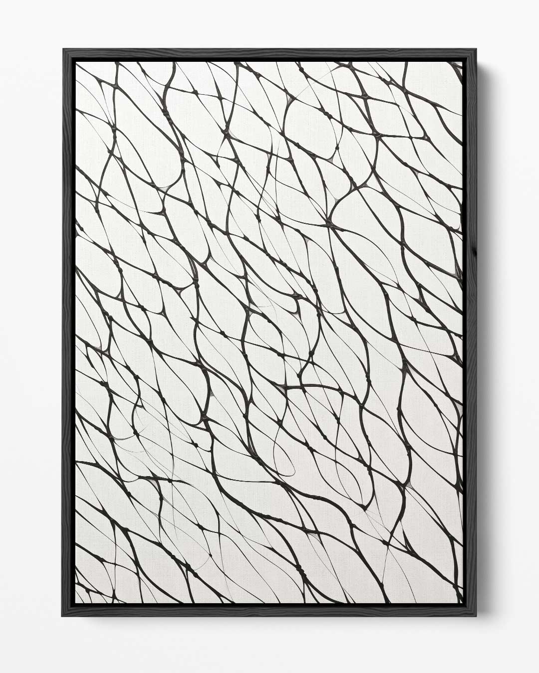 Dansende Lijnen Kunstwerk-canvas-dibond-plexiglas-wanddecoratie-WallArtistic