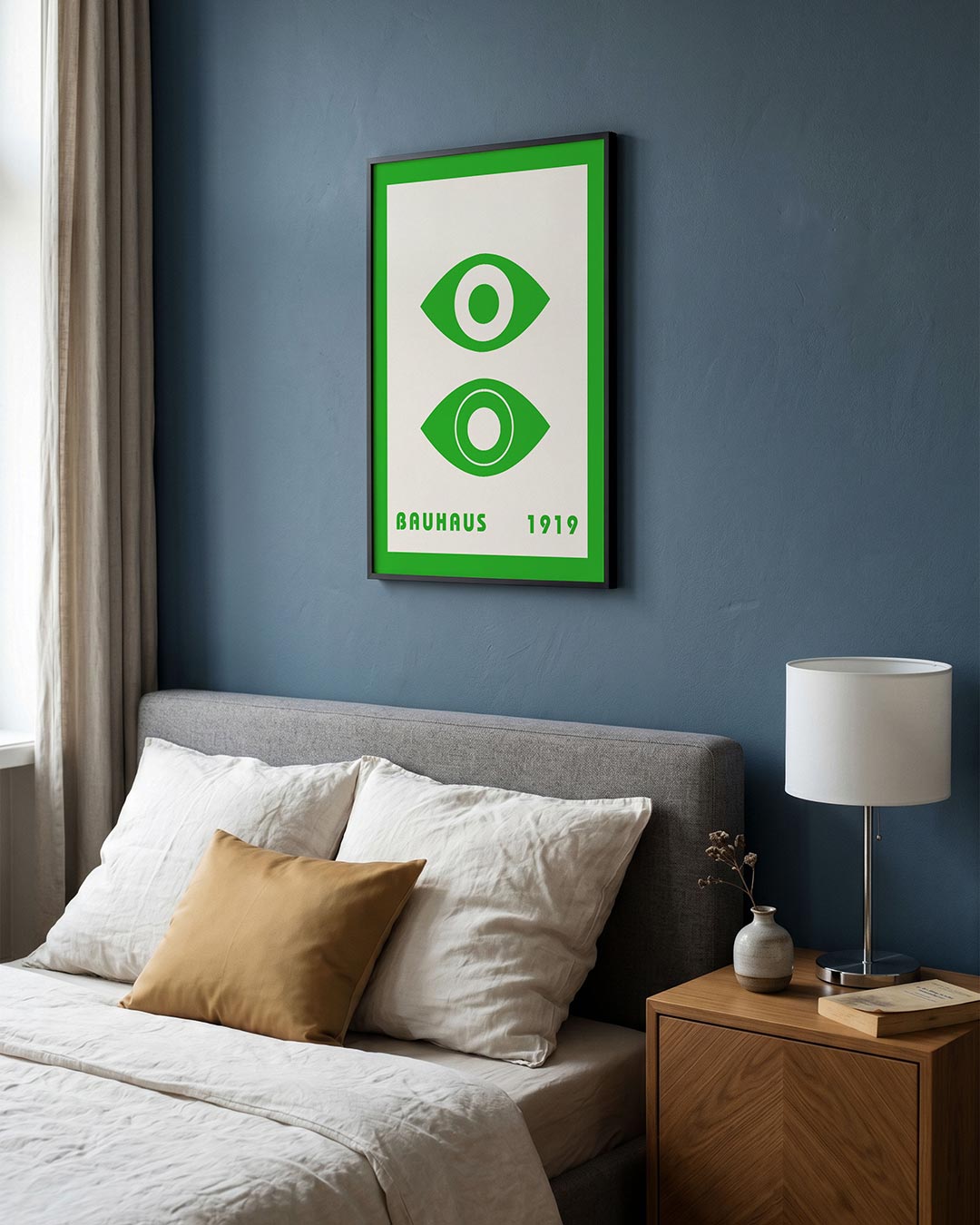 Oogvormen en kleur Poster