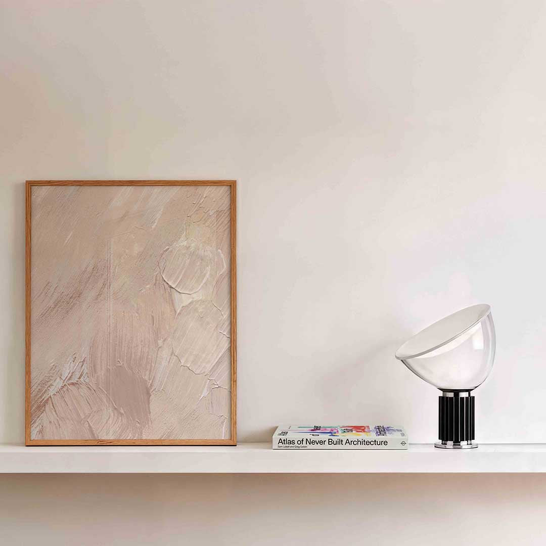 Beige textuur Poster