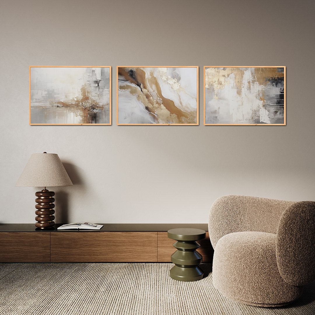 Neutrale vervaging Posterset