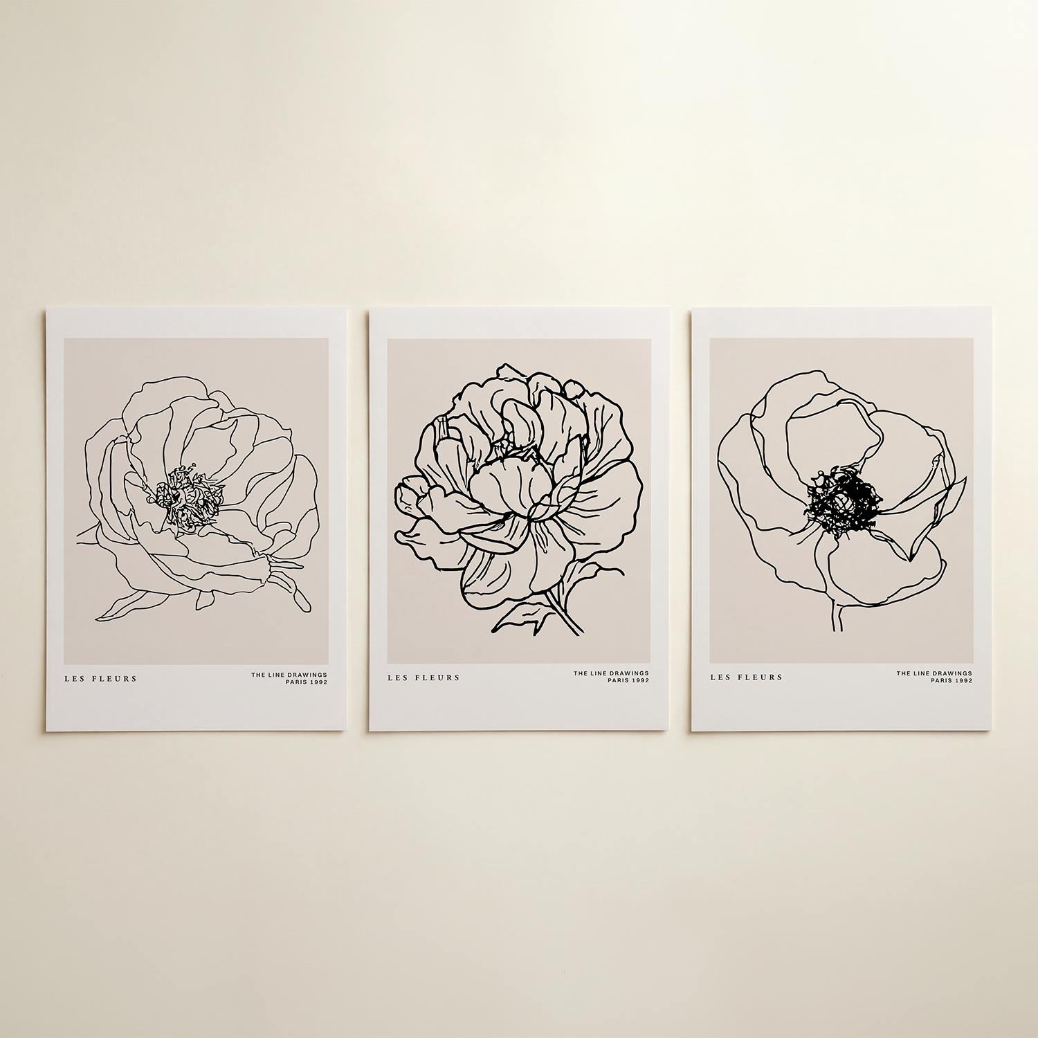 Lijnbloem Posterset