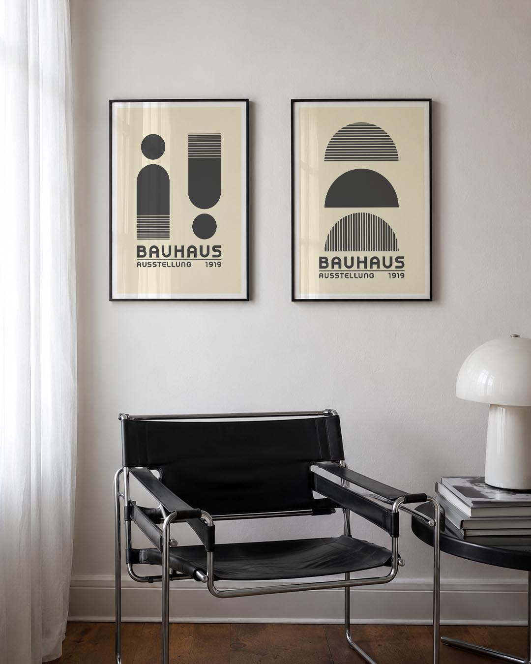 Vorm en lijnenspel Posterset
